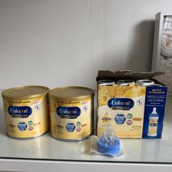 Enfamil Powder+ Formula Bottles