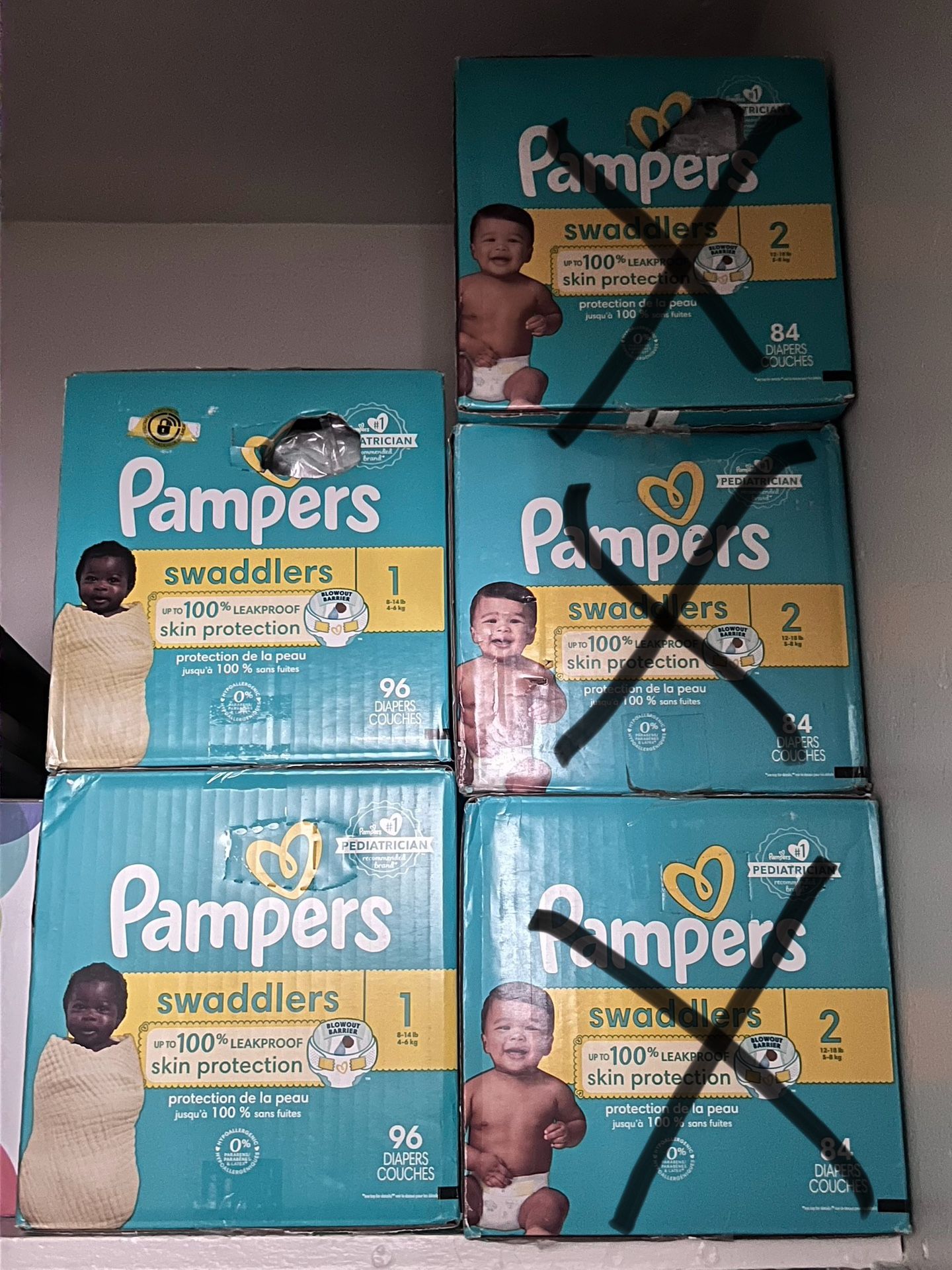 Pamper Swaddlers Size 1