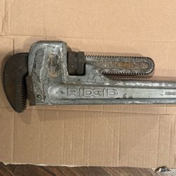 Ridgid 36” Aluminum Pipe Wrench 
