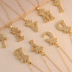 Initial Pendant Necklace 