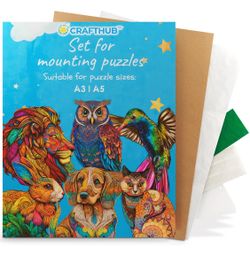 Puzzle Mounting Set By Crafthub, New, For Sizes A3, A4 & A5