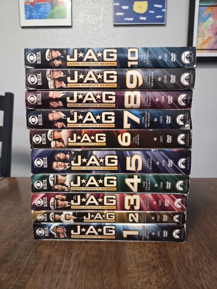 JAG Complete Series Seasons 1-10 On DVD
