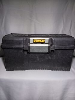 DeWALT Black Plastic Toolbox