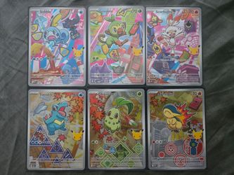 Pokémon First Partner Illustration Promos Series 2 – Complete 6-Card Set 🌟