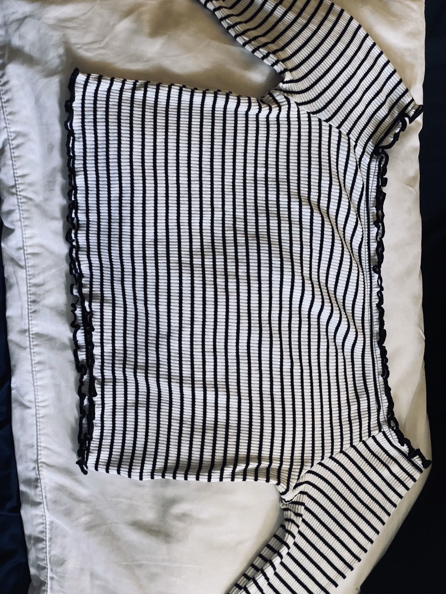 Black & white shirt
