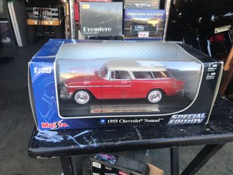 Diecast 55’ Chevy Nomad 1/18 1:18!!, More cars on my page!!
