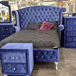 Brand new complete bedroom set- 0 interest finance available- FREE mattress with purchase. 