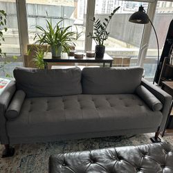 Grey couch