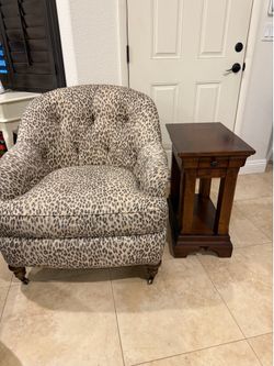 Leopard Arm Chair from Macy’s