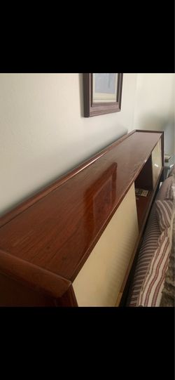 Vintage 2 toned  Mid century modern rare bedroom set
