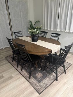 Dinning table and chairs