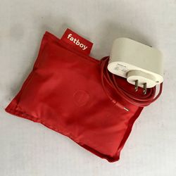 Last Day, TRASH on 10/15! • Fatboy Wireless Charging Pillow, Qi Charging Plate - Red (DT-901)