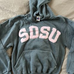 SDSU Hooded Sweater Small