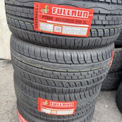 245/35/20 Fullrun  #4 New Tires Mount & Balance // Set De 4 Llantas Nuevas Instaladas Y Balanceadas