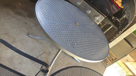 mesa de eluminio