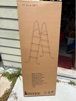 Intex 48” Pool Ladder New in Box