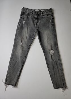 Kensie Jeans Skinny High Rise Women's 10/30 Gray