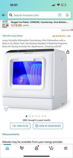 Ecozy Portable Dishwasher