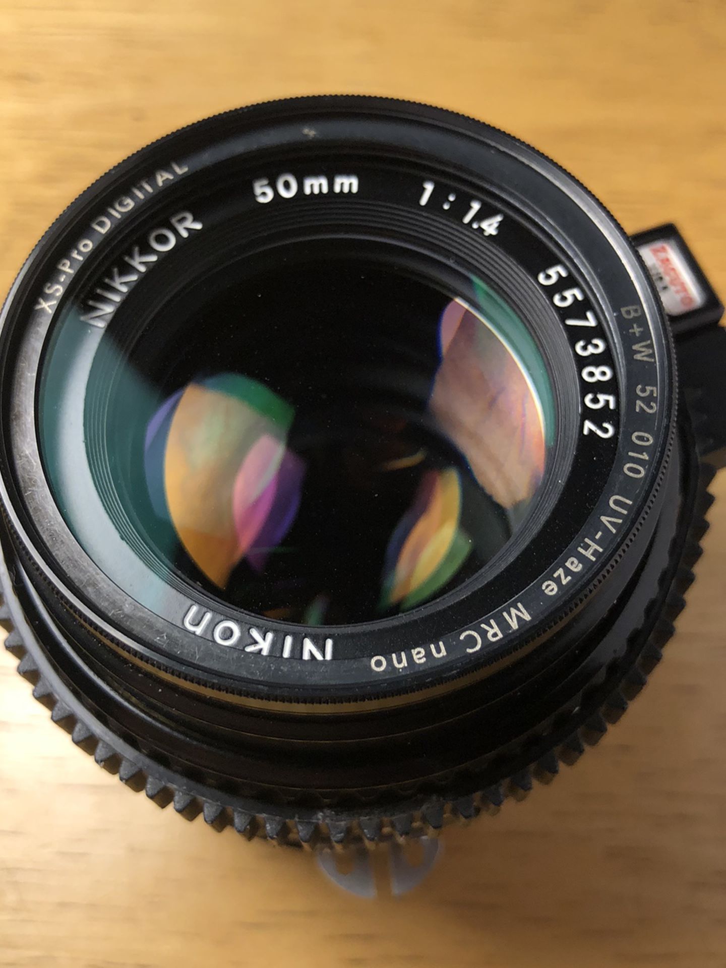 Nikon Nikkor 50mm f1.4 Manual Lens