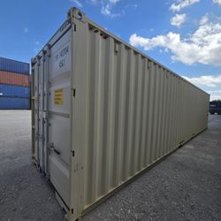 NEW 40HC Double Ended Door One Trip Shipping Containers For Sale 