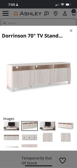TV Stand with Cabinet Doors