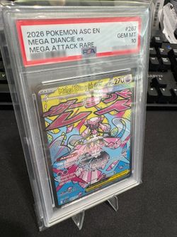 Mega Diancie Mega Attack Rare ASC