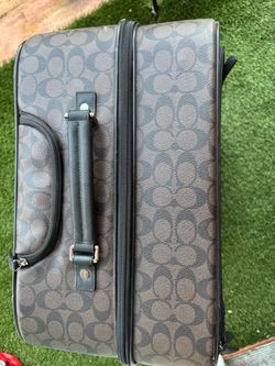 Coach travel suitcase