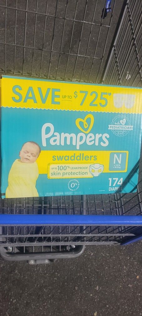 174 Newborn Pampers