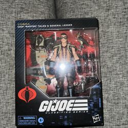G.I. Joe Classified Series Chip Raptor Talon & General Ledger 6” Figure #139 New