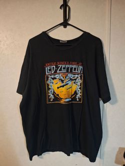 Led Zeppelin '77 tour tshirt size xl