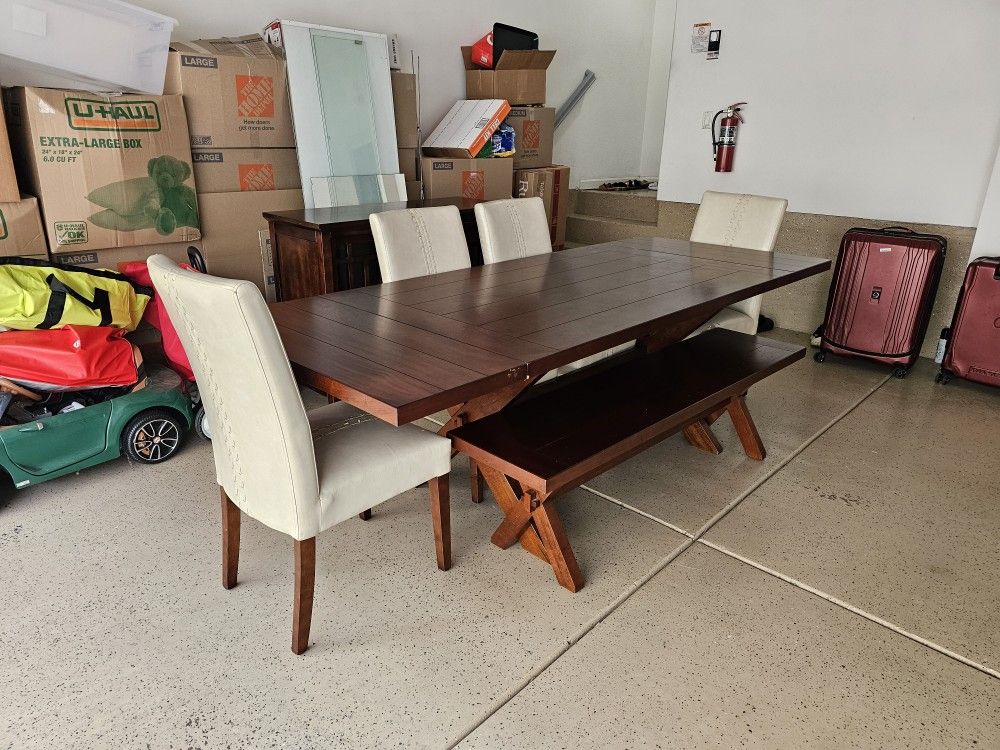 Dining Table & Bench Only- Pier1 Imports