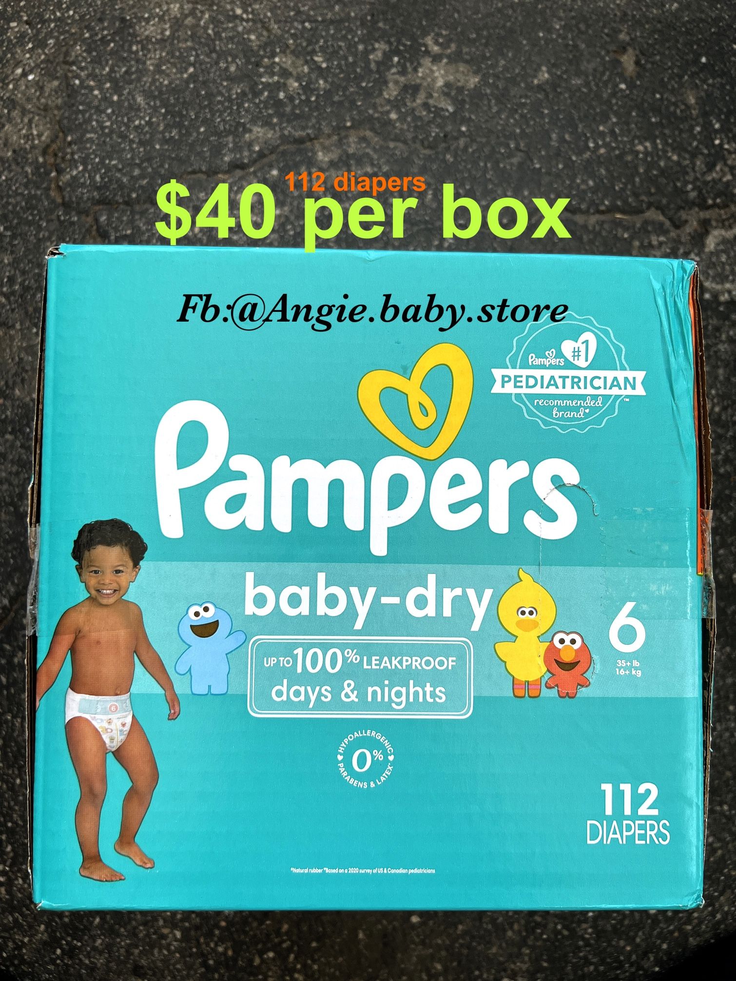 Pampers Baby Dry Size 6