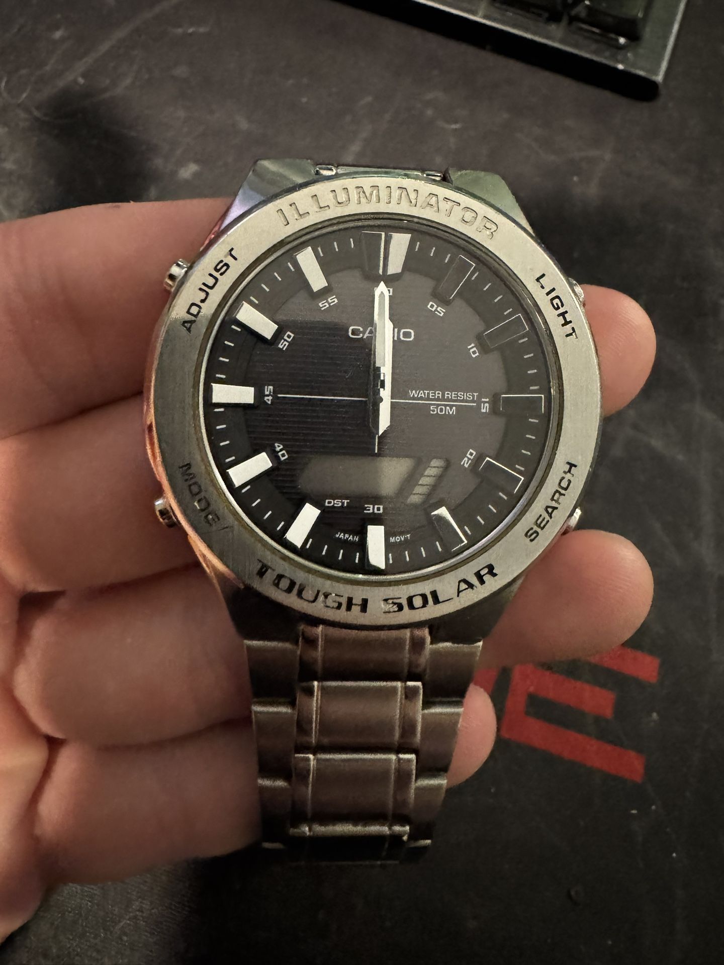 Casio Illuminator Stainless Steel