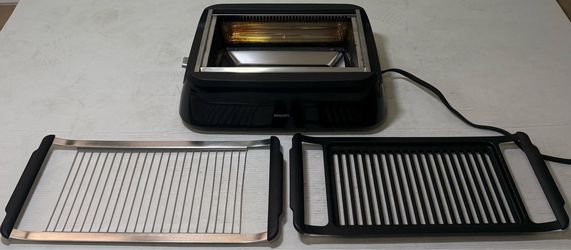 Philips Smoke-Less Indoor Grill Advanced 1660W Infrared HD6372 Tested Works