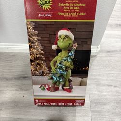 The Grinch & Christmas Tree Statue By Jim Shore New