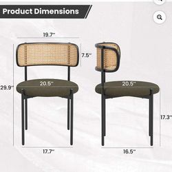 New in box Farini Kitchen C hairs Set of 2 , 