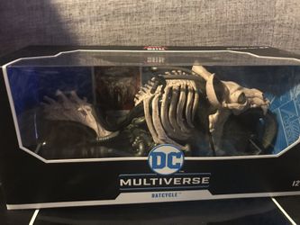 DC Mcfarlane Death Metal Batcycle 