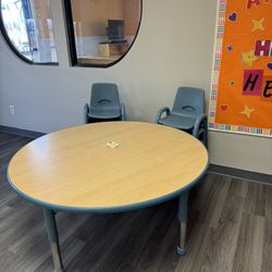 Daycare Wooden Table & Chairs Set