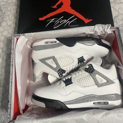 Jordan 4 retro white cement 