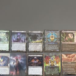 Assortment Of Legendary, Rare And Foil Cards.