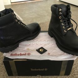 New Timberland Limited Edition Football Leather Boots