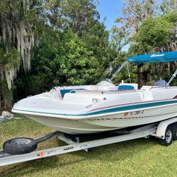 1997 Hurricane Fun Deck Deck Boat