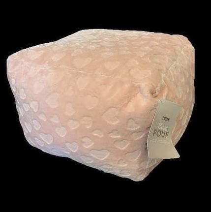 Urban Lifestyle Hearts Bean Bag Pouf Seat Cushion For Girls