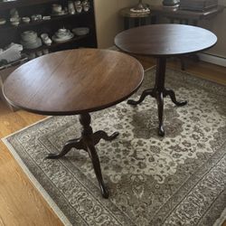 Antique Tilt Top Tables