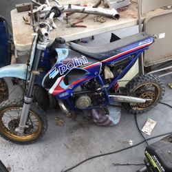 50 Cc Polini Dirt Bike X5 