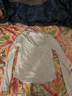 Long sleeve American eagle top