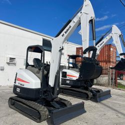 2016 Bobcat E32i Mini Excavator Hydraulic Aux 1,168 Hours