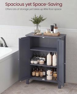 Bathroom Floor Storage Cabinet