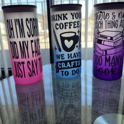 Custom Cups. 