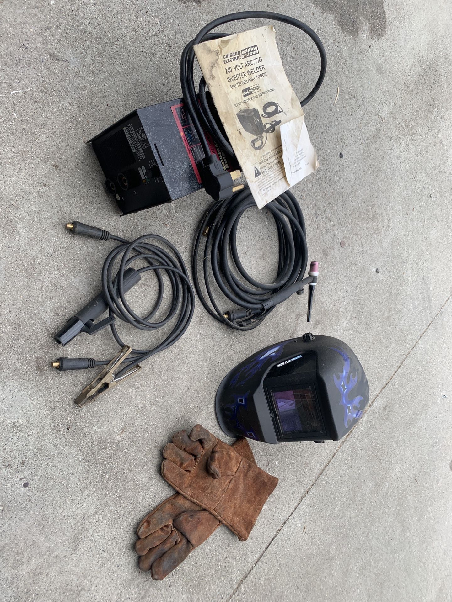 Harbor Freight 130 A ARC/TIG Welder